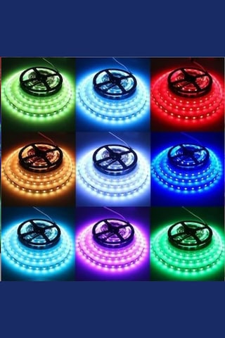24 Volt 5050 Şerit Led Beyaz Ip65 5 Metre