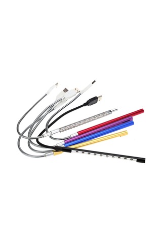 Maiyame Taşınabilir Esnek Ultra Parlak Mini 10 Led Usb Işık Bilgisayar Lambası Pc Dizüstü Bilgisayar Dizüstü Bilgisayar Usb Güç Kaynağı