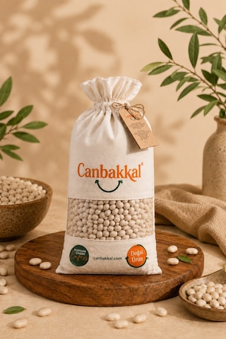 Canbakkal Yerli Şeker Fasulyesi İnce Kabuklu Kuru Fasulye 1 KG