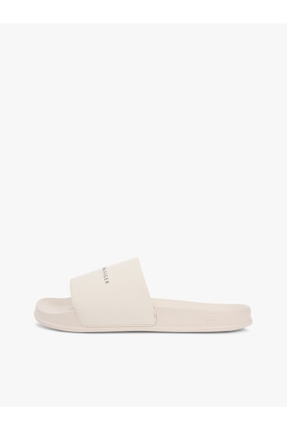 Tommy Hilfiger Core Tommy Hılfıger Pool Slıde Erkek Bej Terlik - Fm0fm05799