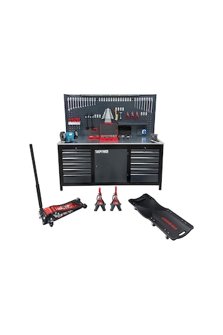 Takpower Oto Servis Ve Hobi Garaj Seti Premium - Premium Servis Seti