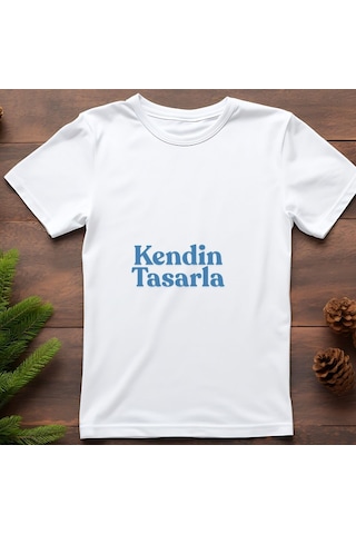 Kendin Tasarla Kişiye Özel Baskılı Tişört Hediye Edilebilir Fotoğraf Ve Yazı Baskılı Tişört Beyaz