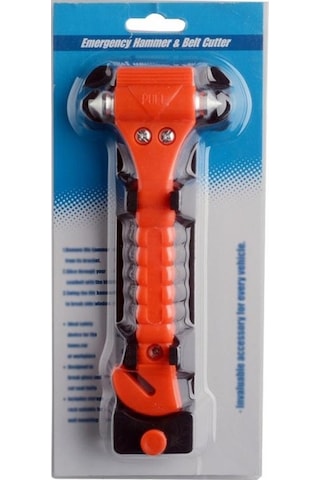 Novahub Araba Acil Kaçış Kiti: Pencere Kırıcı, Kemer Kesici, Güvenlik Çekiç