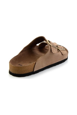 Vizon Leather Erkek Terlik E04502010001 Vizon