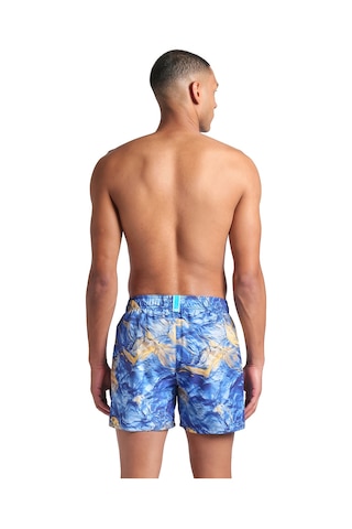 Arena Water Prints Beach Erkek Mavi Deniz Şortu 007159710 Mavi