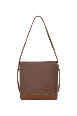 Kanvas Kumaş Kadın Omuz Çantası Smart Bags 1331 Kahve 15649604