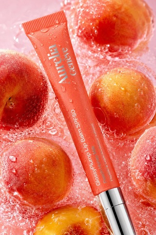 Shine & Protect Duo - Güneşten Koruyucu & Dolgunlaştırıcı, Nemlendirici Etkili İkili Lip Balm Seti Bej & Şeftalimsi Pembe