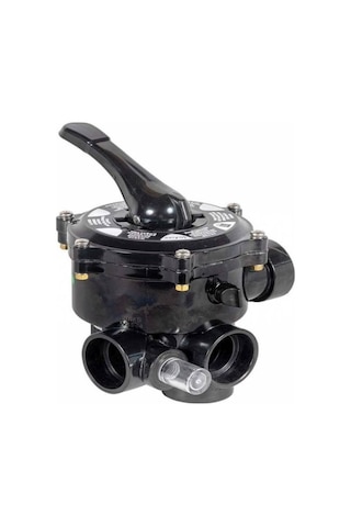 Gemaş 6 Yollu Vana Ø 50 mm (1,5 inç) Yandan Dişli Çıkışlı 6-Way V