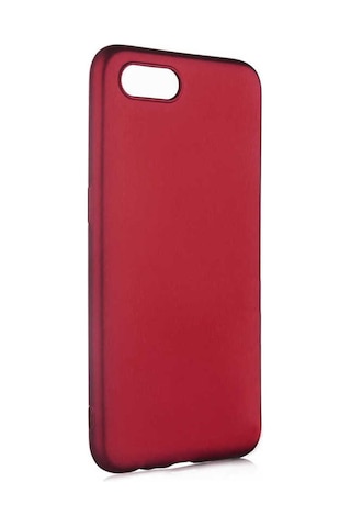 Realme C2 Kılıf Zore Premier Silikon Kapak Mürdüm