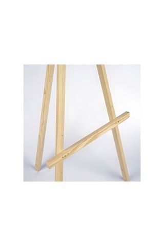 Naturel Ahsap Resim Standi Sovale 120x50 Cm Cın093