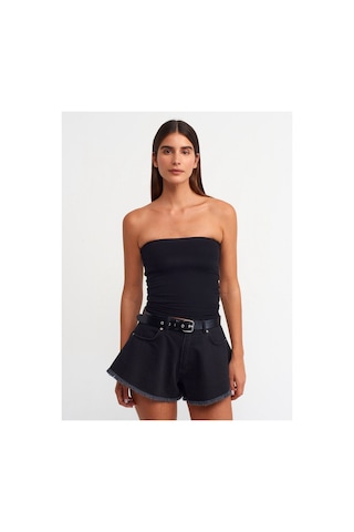 Rouge Basıc Dlv 20659 Straplez Top Siyah