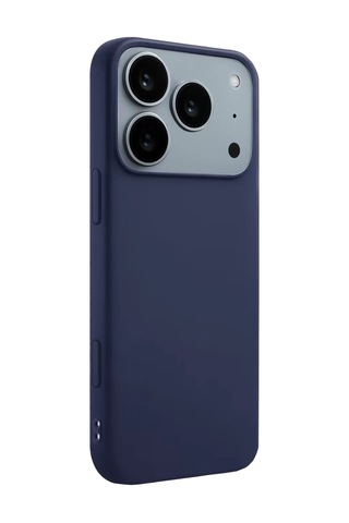 Hmngoakkllby Apple Apple iPhone Uyumlu 17 Pro Max/18 Pro Max First Silikon - Lacivert Akllhmng standart