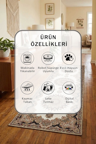 K-475 Karista Yıkanabilir Yolluk Vizon
