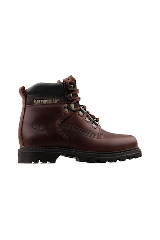 Caterpillar CAT Tennessee Dark Brown Crazy Deri Çocuk Günlük Bot 015F101088 K Kahverengi