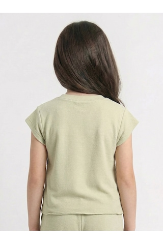 Xo Kids Kız Çocuk Tişort 4-8 Yaş 38510 Yeşil