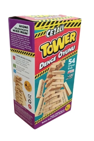 Cezalı Jenga - Eğlencenin Zirvesi Burada