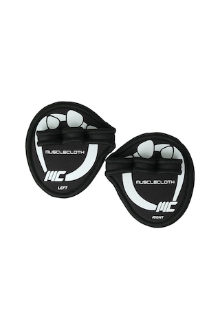 Musclecloth Grip Pads Fitness Eldiveni Siyah