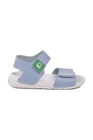 United Colors Of Benetton Bebe Mavisi Cırtlı Kız Bebek Sandalet Bn-1252 B