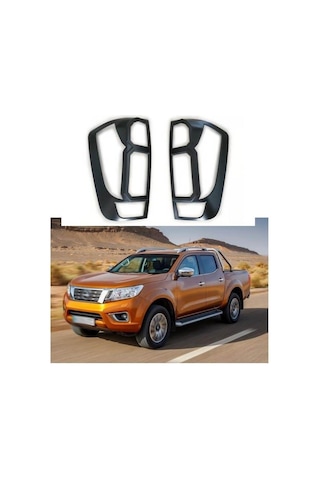 Nissan Navara İçin Uyumlu Mat Siyah Stop Kaplaması (2016-2019)