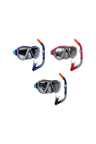 Yetişkin Maske Şnorkel Seti - 2175a Lisinya Çok Renkli