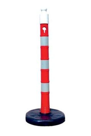 Dubalı Uyarı Dikmesi 80 X 1100 Mm Reflektifli 5'li Set