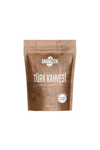 Saggezza Öğütülmüş Türk Kahvesi 1 Kg Kavrulmuş Öğütülmüş Saggezza Öğütülmüş Türk Kahvesi 1 Kg Kavrulmuş Öğütülmüş