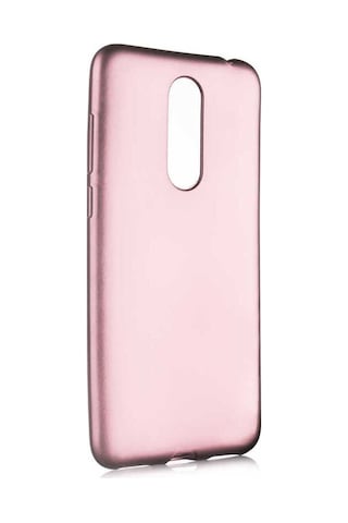 Meizu M6t Kılıf Zore Premier Silikon Kapak Rose Gold