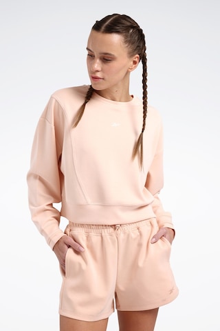 Reebok Rone C Neck Somon Kadın Sweatshirt Pembe-somon