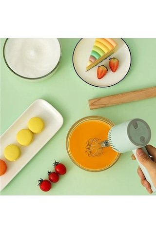 Ulzyvf Yumurta Ve Pişirme Otomatik Mini Mikser Krem Krem Kek Kablosuz Hamur Ev Elektrikli Elektrikli El Çırpıcı Çırpıcı Çırpıcı Çırpıcı Beyaz Beyaz Bw Beyaz