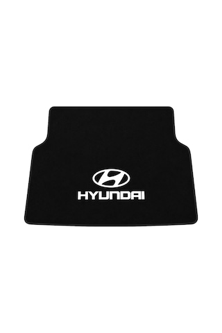 Oem Hyundai Logolu Premium Bagaj Halısı Siyah