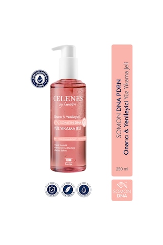 Celenes By Sweden Somon Dna Pdrn Onarıcı & Yenileyici Yüz Yıkama Jeli, 250 Ml