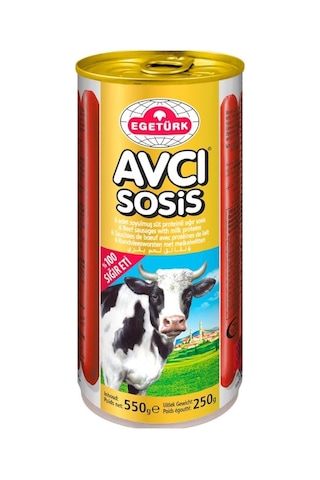 Egetürk Avcı Sosi̇s 550 G Egetürk Avcı Sosi̇s 550 G
