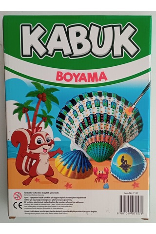 Elvin Toys Kabuk Boyama Seti
