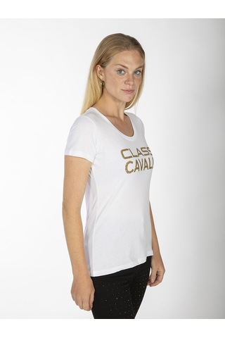 ROBERTO CAVALLI  Kadın T'shirt RRC5499L Beyaz