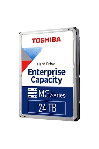Toshıba Enterprıse, Mg11aca24te, 3.5", 24tb, 1gb 7200 Rpm, 7/24 Güvenlik, Data Center, Nas, Server,
