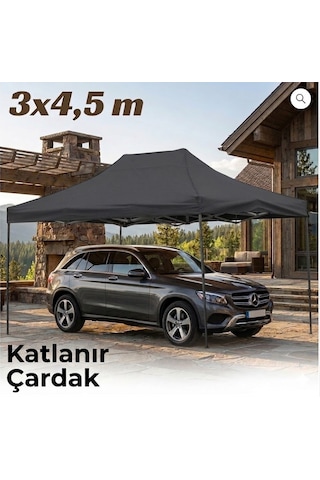 Missidea 3 4,5 Makaslı Katlanır Çardak Antrasit