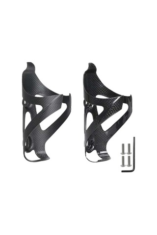 Dancemonkey Anasayfa Özel Suntek Karbon Fiber Bisiklet Su Şişesi Kafesi Taşıyıcı Siyah Siyah