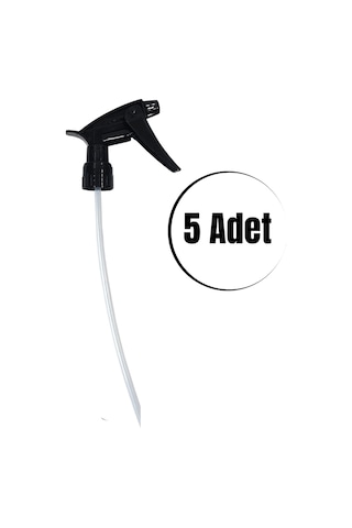 Fısfıs Sprey Başlığı - Siyah Fısfıs Triger Sprey Başlık 5 Adet