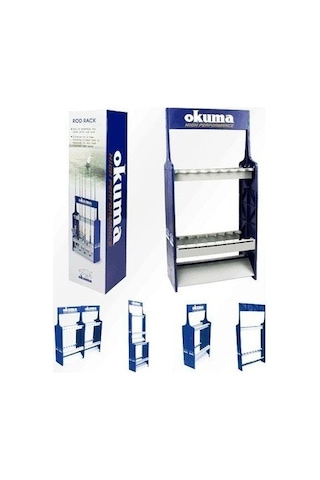 Okuma Plastic Rod Rack Kamış  Standı