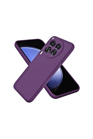 Tecno Camon 30 CL6 Uyumlu Silikon Kılıf - Kamera Korumalı Esnek Pastel Renk Kapak - Mor