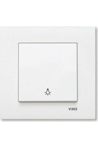 Viko Karre Meridian Beyaz Light Anahtar M+D.K