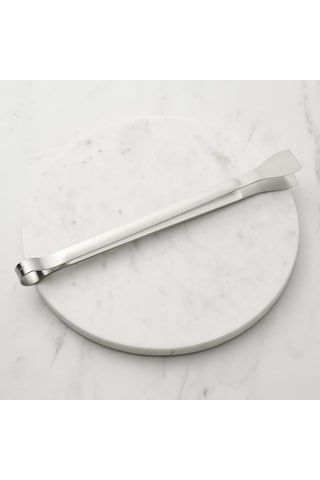 Hisar Lale Çelik Mangal Maşası Mat