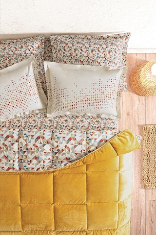 Puffy Eliot Çift Kişilik Triola Uyku Seti - Sarı