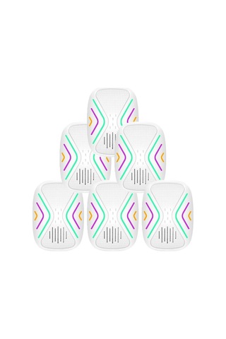 Xuweiwei 6 Adet Hotu Ultrasonik Kemirgen Kovucu Cift Frekansli Fare Kovucu Ev Garaj Dukkan Icin