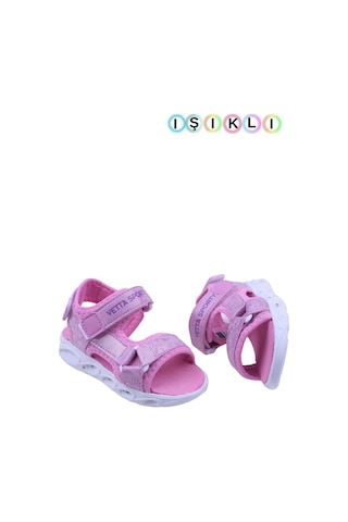 Papuç Sepeti Vetta-103 Kız Çocuk Işıklı Anatomik Sandalet 001