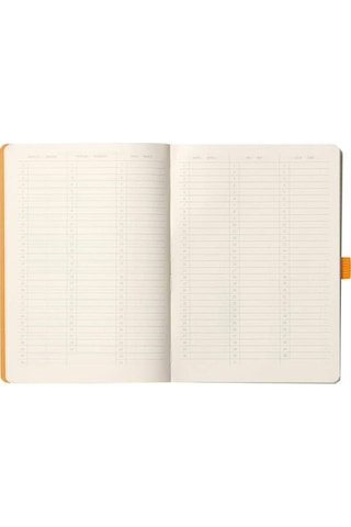 Rhodia GoalBook Yumuşak Kapak A5 Kareli Defter Purple 117770C Mor