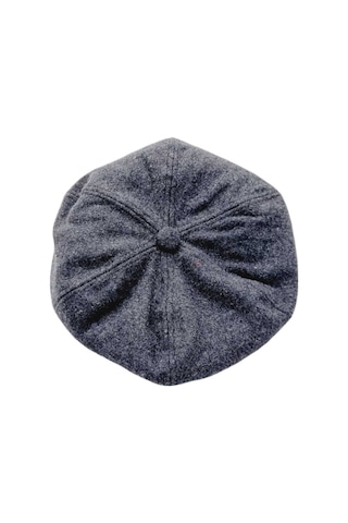 Uniquetrenders Kadın Arkadan Lastikli Kışlık Baretta Şapka Füme