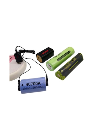 Powermaster Pm-29723 4.2v 1a Manyetik Usb Şarj Kablosu Büyük Lityum Piller İçin Portatif Şarj Çözümü