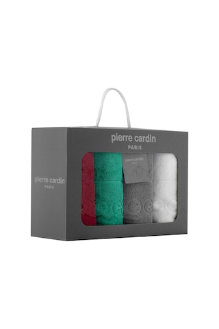 Pierre Cardin 4'lü Soft Yüz Havlusu Prestige