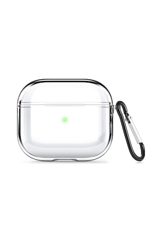 Microsonic Apple Uyumlu AirPods 4 Kılıf Transparent Clear Soft Şeffaf